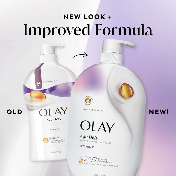 Olay Ultra Moisture Body Wash, new look plus improved formula