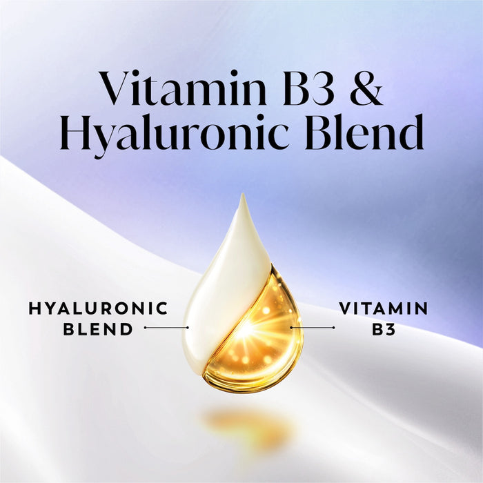 Ingredient. Vitamin B3 and Hyaluronic Blend.