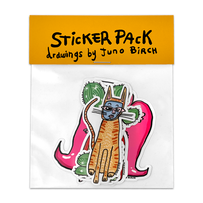 Orange Sticker Pack