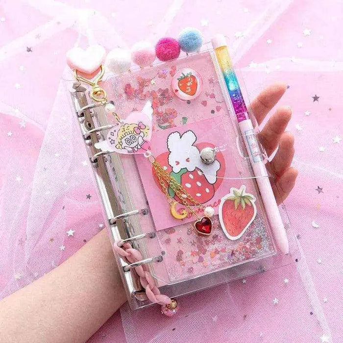 Cute agenda planner set with 160 diary sheets