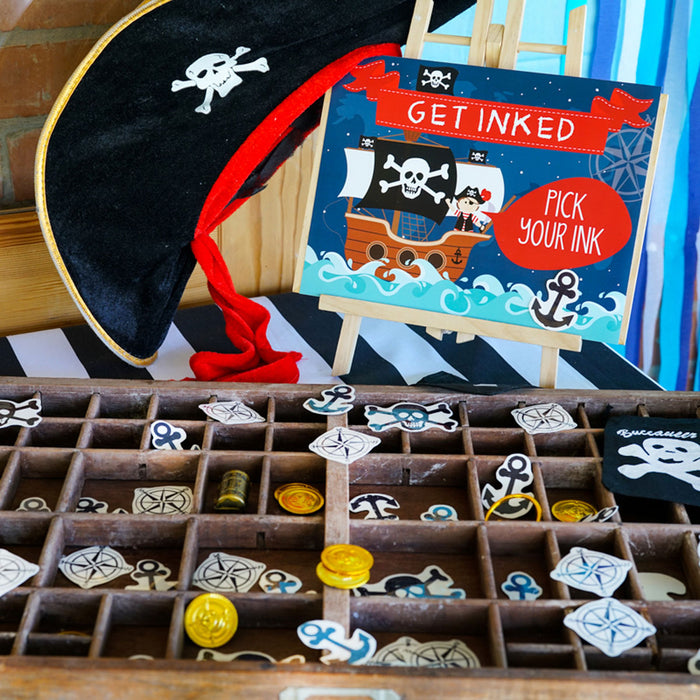 Pirate Party Tattoos - Get Inked