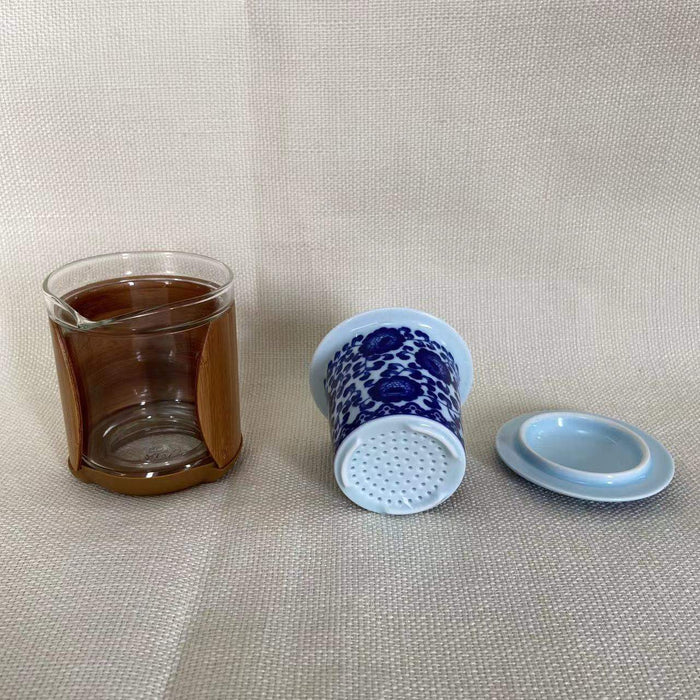 Portable / Traveling Gongfu Teaset Cup, Pitcher, Brewing Cup, Bamboo Tray in 1 B - photo 5