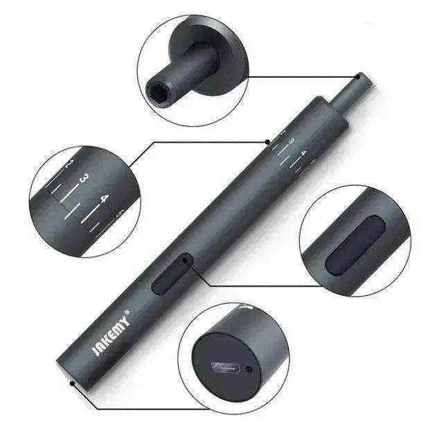 Rechargeable Battery Power Screwdriver Set Handyman Gift For Dad