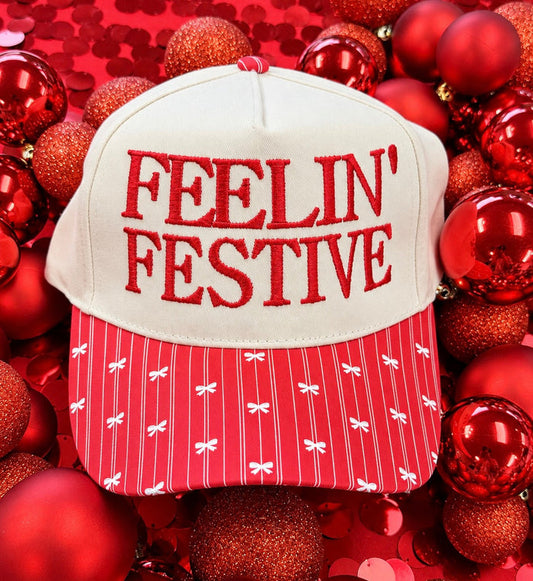 Feelin' Festive Bow Hat
