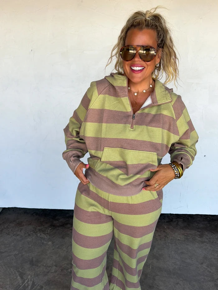 PREORDER: Polka Dot OR Stripe Weekender Hoodie // ETA Oct - early Nov