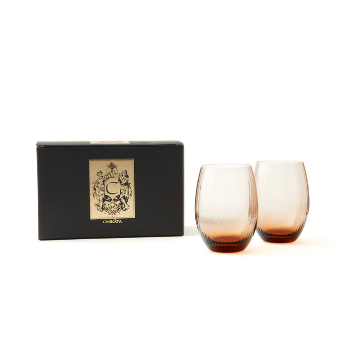 Set of 2 / Amber