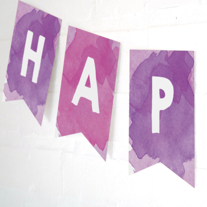 Rapunzel Birthday Party Printables Banner