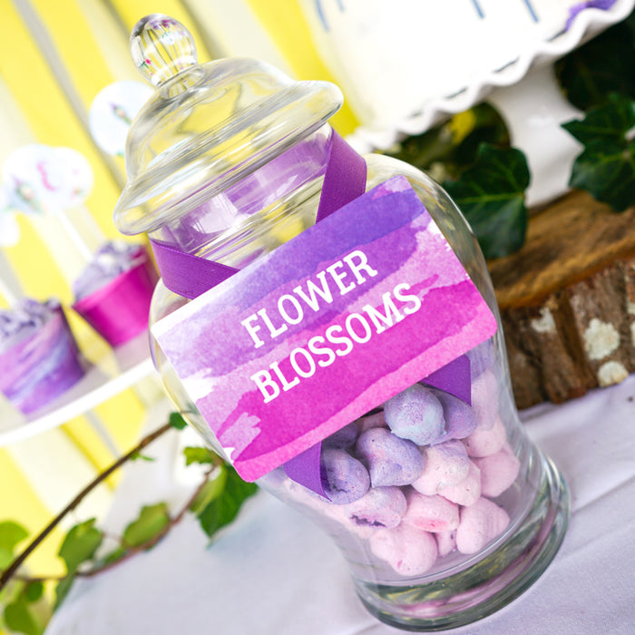 Rapunzel Birthday Party Printables Food Labels