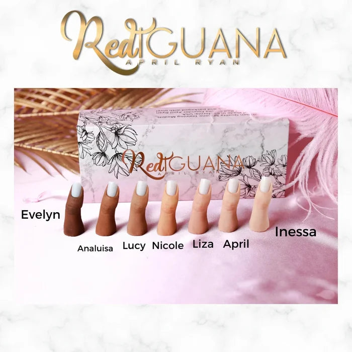 Red Iguana 3.0 Silicone Practice Thumb — Liza Poseable Practice Hand Red Iguana