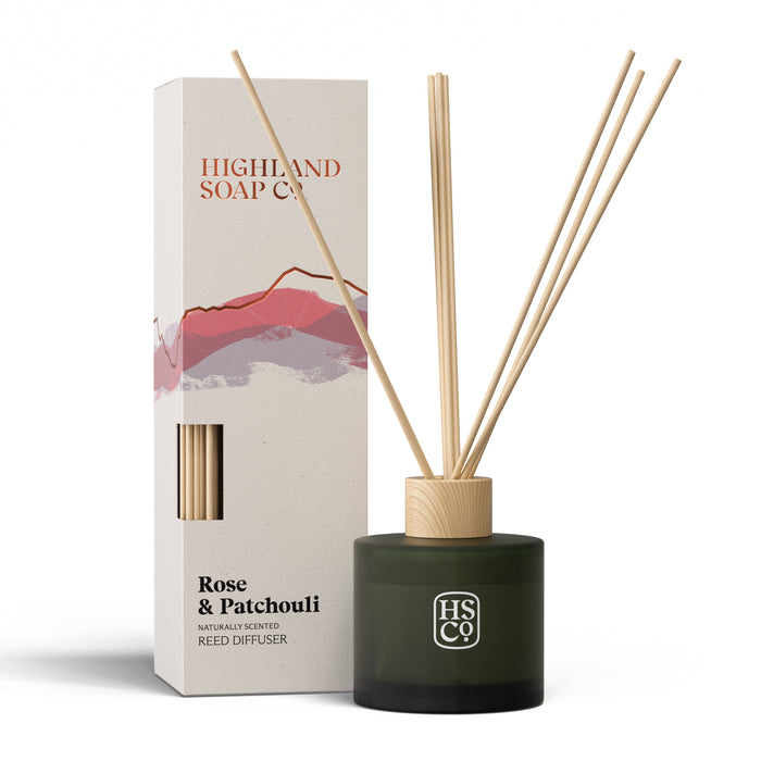 Rose & Patchouli Reed Diffuser