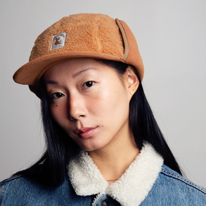 Sniff Fleece Cap With Ear Warmer
