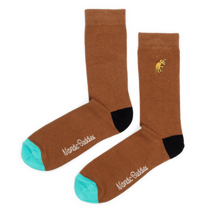 Sniff Wondering Embroidery Men Socks