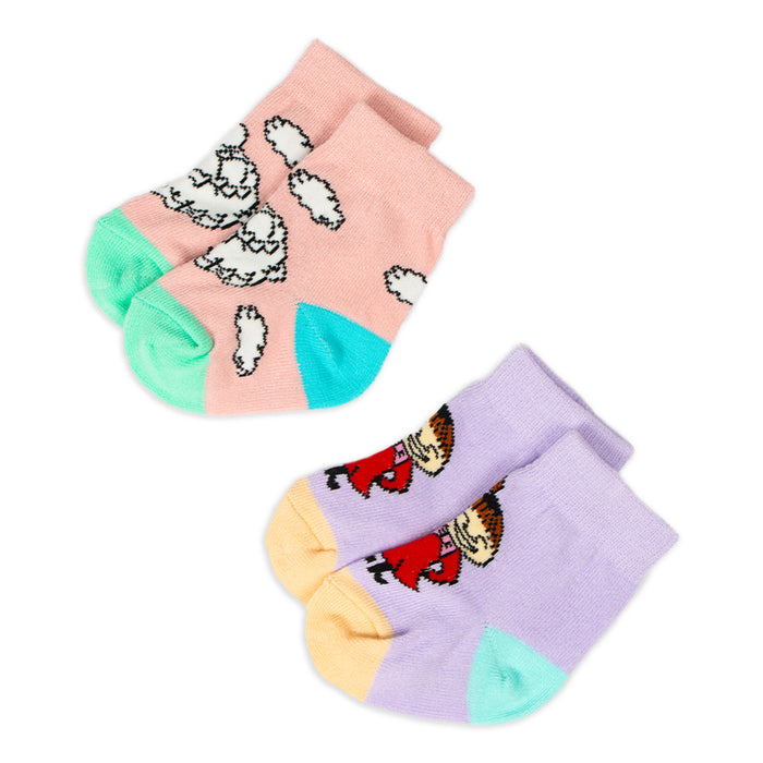 Snorkmaiden and Little My Baby Socks, Double Pack