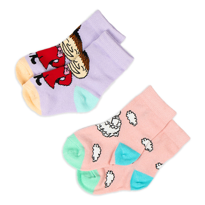 Snorkmaiden and Little My Baby Socks, Double Pack