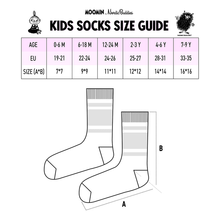 Snorkmaiden and Little My Baby Socks, Double Pack