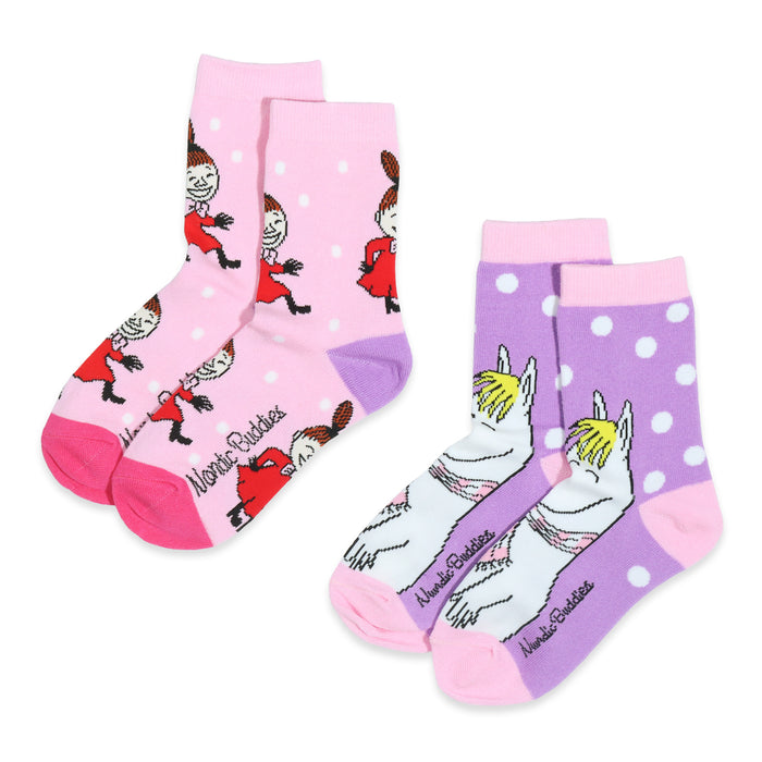 Snorkmaiden and Little My Kids Socks, Double Pack