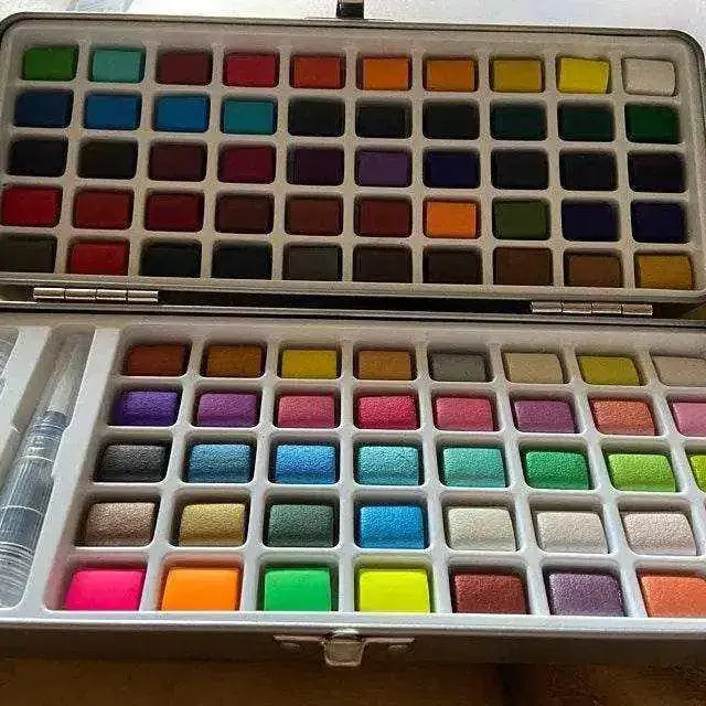 Watercolor Paint Set Watercolor Paint Fluorescent Paint Artist Gift