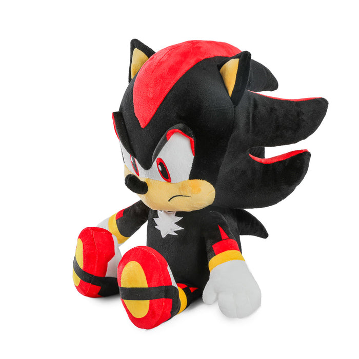 Sonic the Hedgehog Shadow HugMe plush toy with shake action, soft fabric and detailed character design.