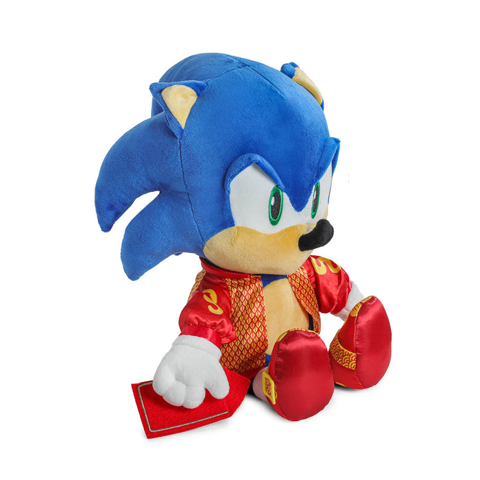 Sonic the Hedgehog Year of the Snake plush toy featuring Sonic in a detailed, soft plush design celebrating the Year of the Snake.