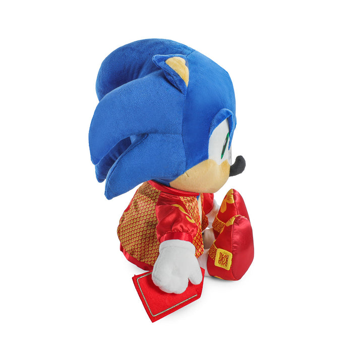 Sonic the Hedgehog Year of the Snake plush toy, soft and detailed, featuring Sonic character from Sonic the Hedgehog series.