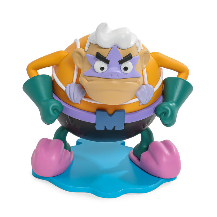 SpongeBob SquarePants Mermaidman and Barnacle Boy vinyl mini figures 2-pack, featuring colorful character designs from the animated series.