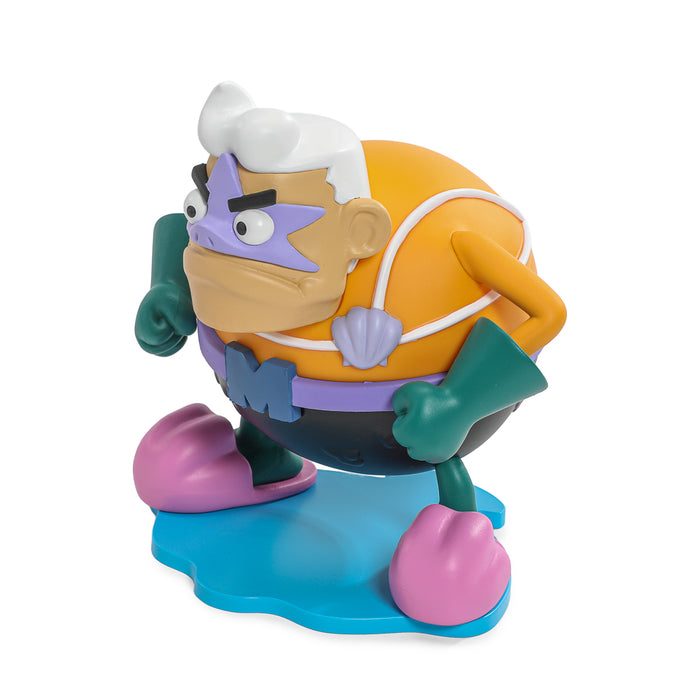 SpongeBob SquarePants Mermaidman and Barnacleboy vinyl mini figures 2-pack, detailed collectible characters from the animated series.