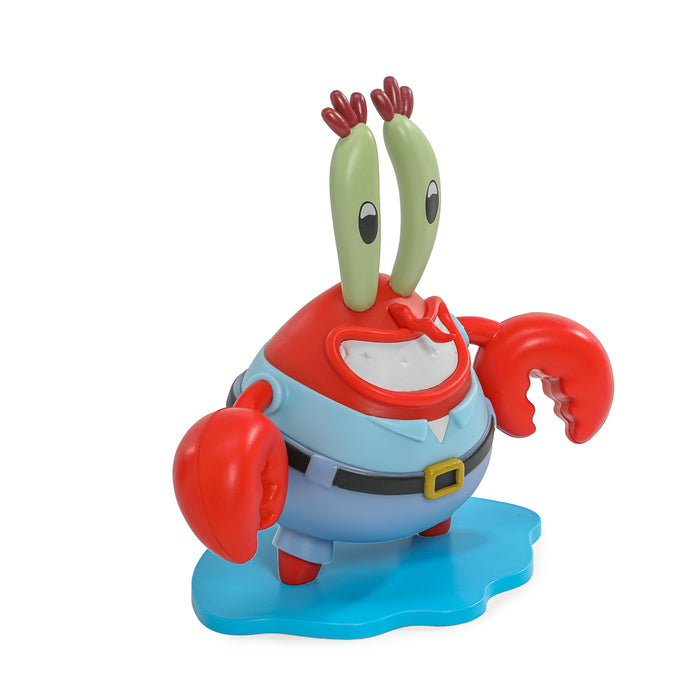 SpongeBob SquarePants vinyl mini figure 2-pack featuring Mr. Krabs and Pearl, detailed collectible cartoon character figures.