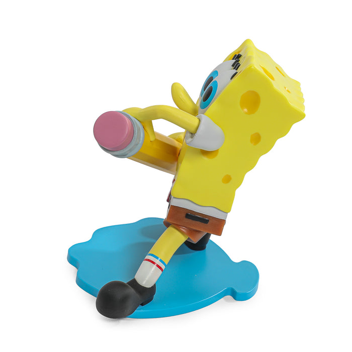 SpongeBob SquarePants and DoodleBob vinyl mini figures from SpongeBob SquarePants 2-pack, featuring colorful cartoon characters.