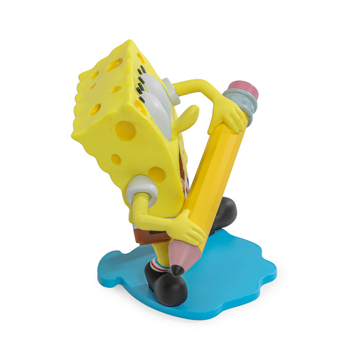 SpongeBob SquarePants vinyl mini figures featuring SpongeBob and DoodleBob in a 2-pack collectible set.