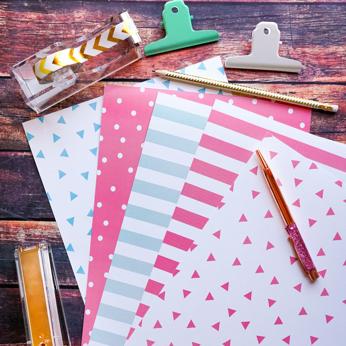 Spring Digital Paper Set | Digital Paper Bundle