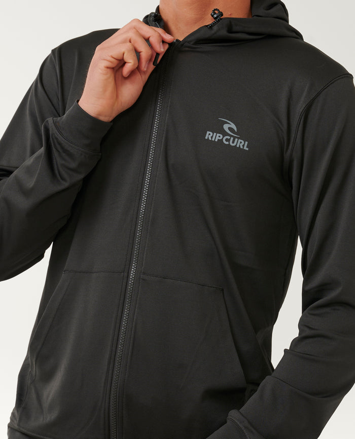 STACK UPF ZIP THRU HOOD