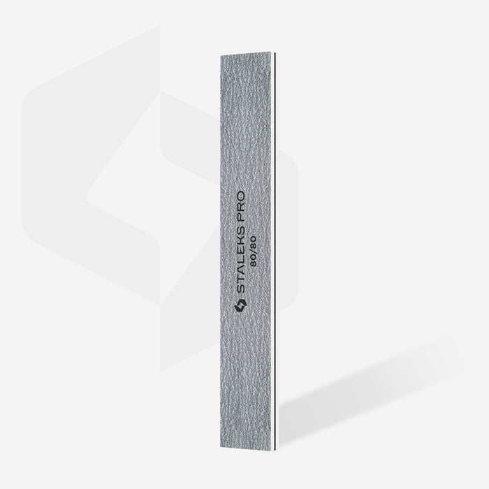 Staleks Straight mineral nail file EXPERT 30 80/80 grit (50 pcs) Nail file Staleks