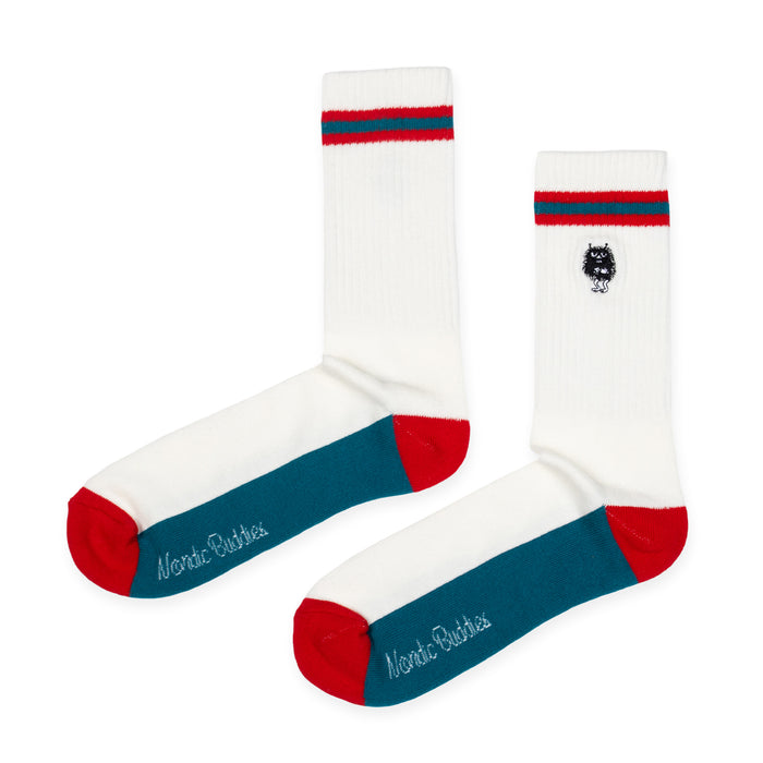 Stinky Embroidery Men Socks