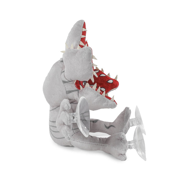 Stranger Things Demogorgon plush window clinger featuring a detailed, plush Demogorgon creature from the popular TV series.