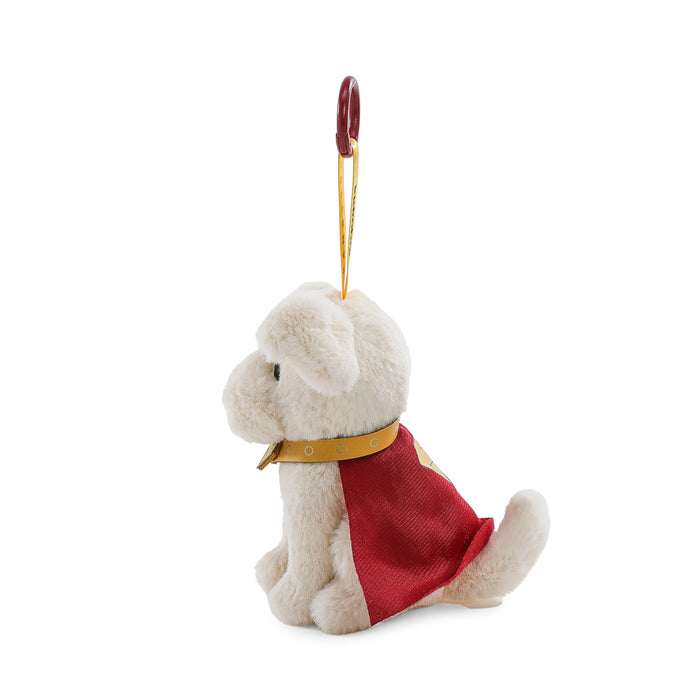 Superman Krypto plush charm by DC Comics, featuring a soft, collectible plush toy of Superman's loyal dog Krypto.