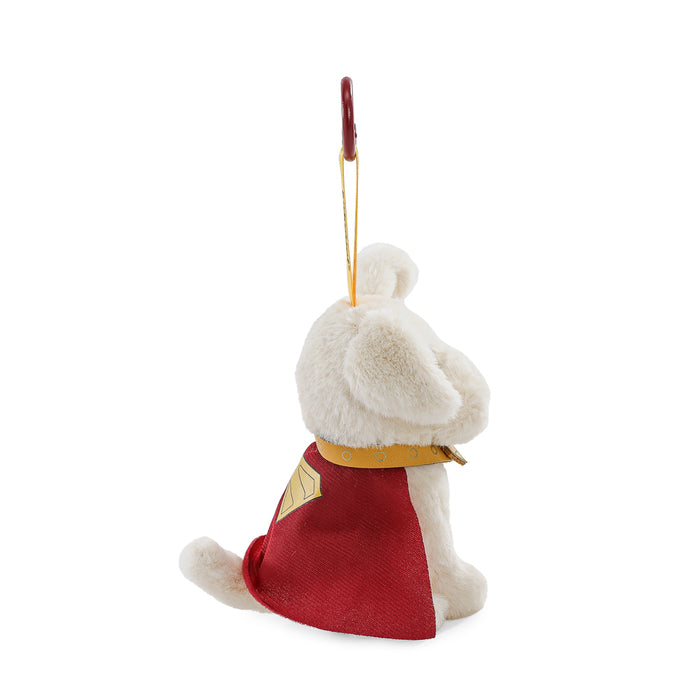 DC Comics Superman 2025 Krypto plush charm, soft and colorful collectible plush toy featuring Superman’s loyal dog Krypto.