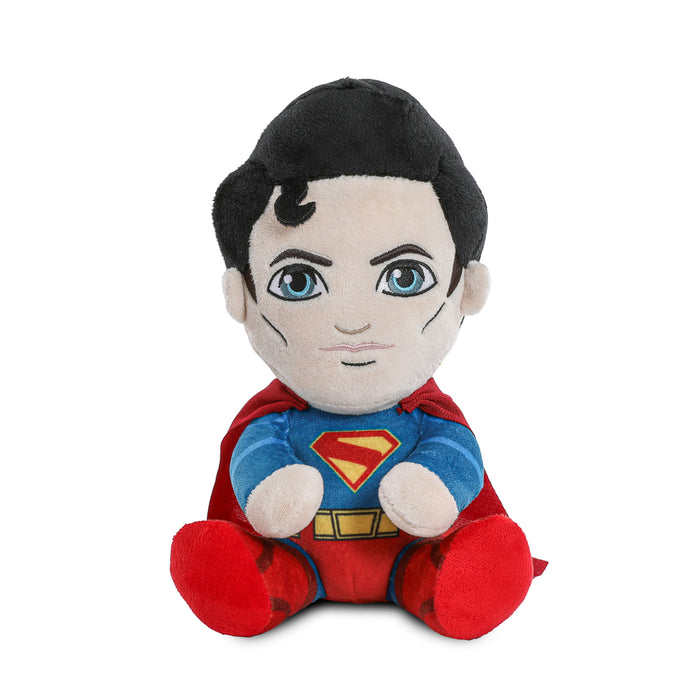 Superman (2025) Phunny plush by DC Comics showing Superman in a soft, collectible plush toy with detailed costume features.
