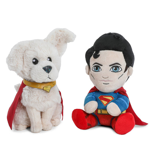 Superman (2025) Phunny plush toy by DC Comics featuring a soft, detailed Superman figure with iconic costume and vibrant colors.