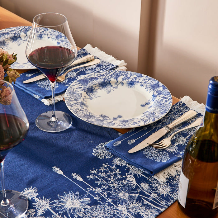 Terrace Lead-Free Crystal Red Wine Glasses — collection styling with coordinating pieces