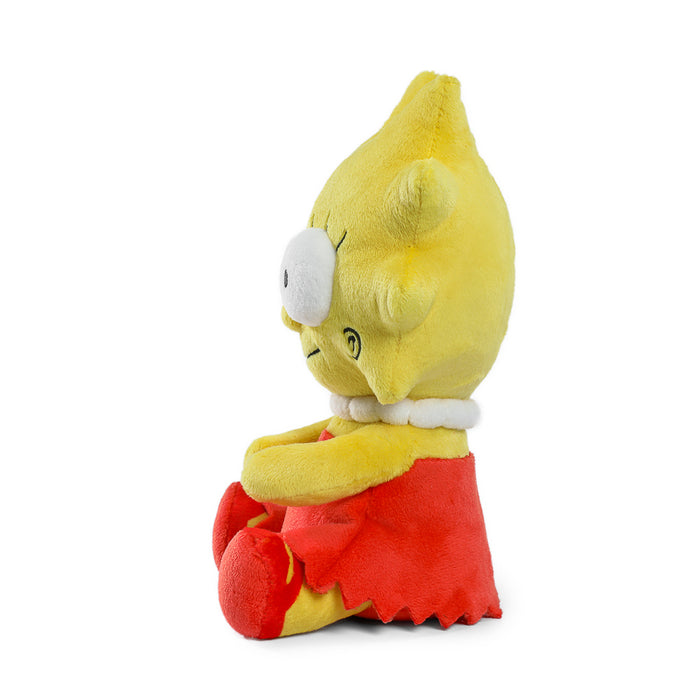 Set of five The Simpsons Phunny plush toys featuring Lisa, Homer, Marge, Bart, and Maggie from the popular animated series.