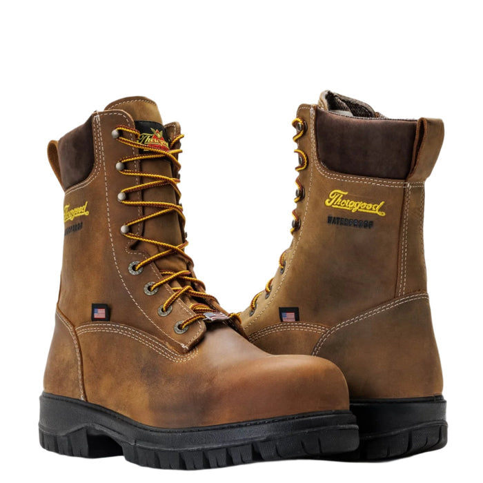 Thorogood Men's Genesis Waterproof EH Nano Comp Toe Work Boot Work Boots Thorogood