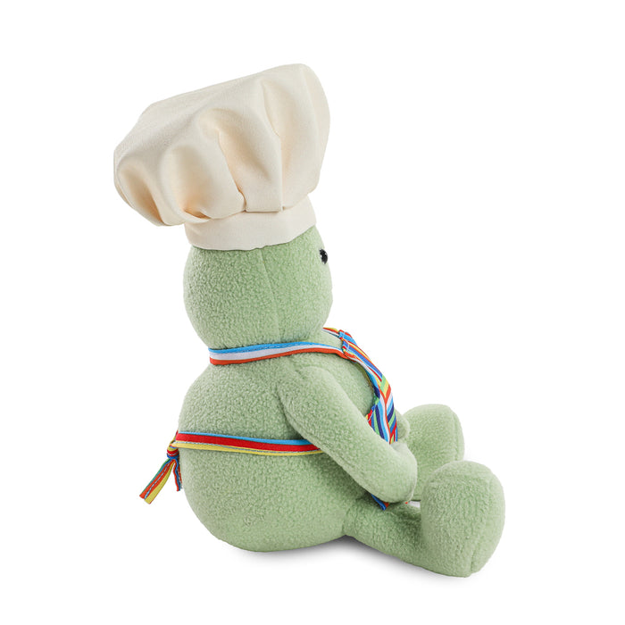 Tiny Chef Phunny plush toy, soft and cuddly chef character from Tiny Chef brand, with detailed facial features and chef outfit.