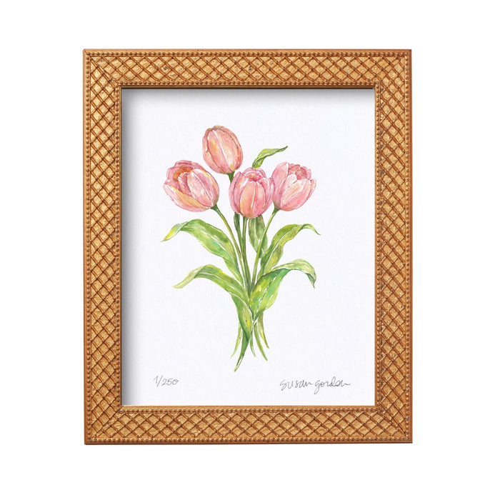 Tulip Archival Art Print — Tulip print in the Trellis frame; Susan Gordon