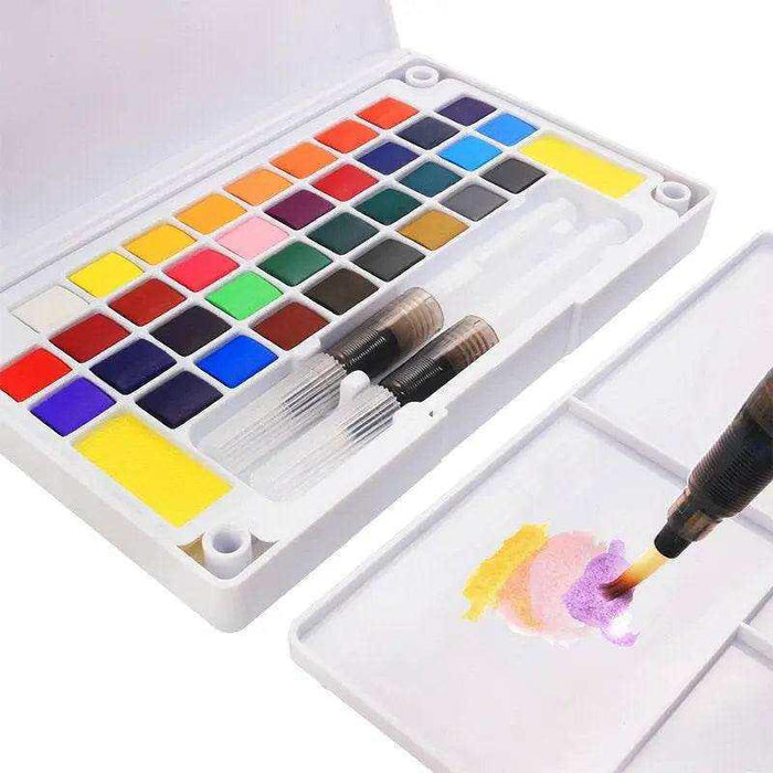 watercolour paints kit for sketchbooks cards and creative practice