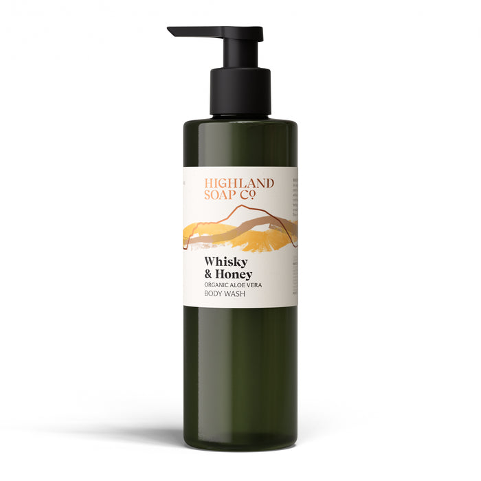 Whisky & Honey Organic Body Wash 250ml