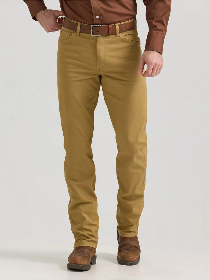 Wrangler Men's Tough Comfort Cowboy Cut® Regular Fit Canvas Jean Pants Wrangler