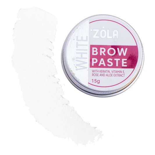 ZOLA Eyebrow White Contouring Paste, 15g Eyebrow Contouring Paste ZOLA