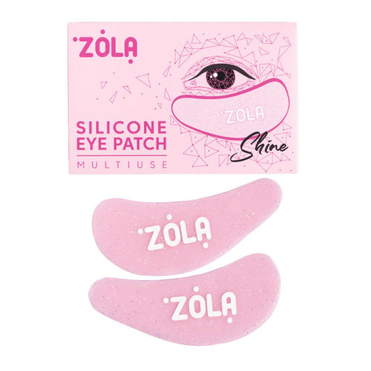 ZOLA Reusable Silicone Eye Patches, Pink Silicone Patches ZOLA